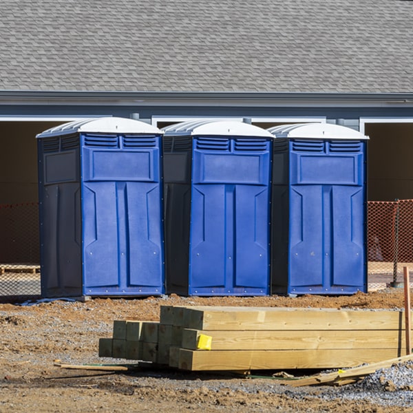 are there any restrictions on where i can place the portable toilets during my rental period in Lohn TX